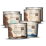 MjAMjAM - Premium Nassfutter für Katzen - Mixpaket 5 - Purer Fleischgenuss, 6er Pack (6 x 200 g), getreidefrei mit extra viel F