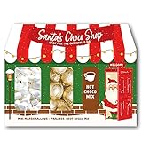 Becky´s Santa's Choco Shop - Trinkschokolade, Marshmallows und goldene Schoko-Pralinen - 125 g