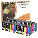 D&C 20x Druckerpatronen Kompatibel für Epson 13XL T13XL für Epson WF7015 7525 3010 3540 SX420W BX320FW SX620FW BX/SX525WD BX625FWD BX305FW B42WD BX925FWD BX635FWD BX535WD SX435/440W BX630FW SX235W