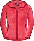 Jack Wolfskin Unisex Kinder NEPALI JACKET KIDS Fleecejacke, tulip red, 152