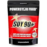 SOY 90+ | Soja Protein Isolat | 93% Protein i.Tr. | Vegan | Laktosefrei | Köstlicher Geschmack | Gentechnisch unverändert | GMO-Frei | 1000g | Deutsche Herstellung | C