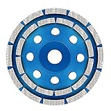 Becher Schleifscheibe Doppelzeile 125mm Hochleistungs-Diamant-Beton Steinschleifungsscheib
