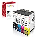 AIMINIE Kompatible Tintenpatronen Ersatz für Epson 29 XL 29XL (2 x Schwarz, 1 x Gelb, insgesamt 5 Stück) Verwendung für Expression Home XP-255 XP-245 XP-335 XP-342 XP-432 XP-442 XP-452 Druck