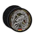 Copytec Patch BW Fernspäh Barett Abzeichen FST Einheit Bundeswehr Patch Tarnung Adler #20859