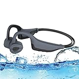 Kopfhörer, Schwimmen Knochenleitungskopfhörer 16GB IP50 Wasserdicht und Staubdicht Professioneller Bluetooth Drahtloser Schwimmen Mp3-Player, Laufsport R