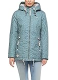 Ragwear W Zuzka Diamond Grün, Damen Isolationsjacke, Größe S - Farbe Dusty G