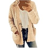 Wintermantel Parka Damen Warm Winterparka Oversize Stepp