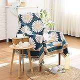 MENGX Quaste Geometrische Karierte Decken Bohemian Ethnic Style Tagesdecke Auf Dem Bett Warmes Sofa Handtuch TV Überwurf Baumwolle Polyester Bettdecken 130x180