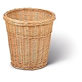 Papierkorb rund, braun, Ø 35cm x H 35