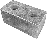 SudoreWell® Sauna Aufgussstein Dampfstein 2 Loch aus Speckstein für den perfekten Saunaaufg