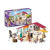 Schleich 42519 Horse Club Spielset - Reiter-Café, Spielzeug ab 5 J