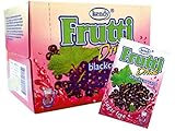 Frutti Instant Getränkepulver ohne Zucker - Geschmackrichtung: Blackcurrant Schwarze Johannisbeere 24er Packung