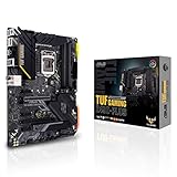 ASUS TUF Gaming Z490-Plus Mainboard LGA 1200 (ATX, Intel Z490, USB 3.2 Gen2, Thunderbolt-3, M.2-Kühler ,Aura Sync)