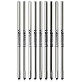 Tintenpatrone für Livescribe 3 Smartpen, Mittelschwarz (Achterpackung)
