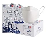 FFP2 Premium Filtermasken 3D KF94 mit CE zertifizeirt, Made in Korea, 50 Stück einzeln versiegelt und verpack