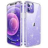 TORRAS Glitzer Traum für iPhone 12 Hülle/iPhone 12 Pro Hülle Dünn (Vergilbungsfrei) Unzerbrechliche Stoßfeste Handyhülle iPhone 12/12 Pro Case Glitter, Keine Fingerabdrücke, Funkelt M