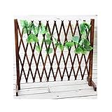 GEMIAO Einstellbar Sichtschutz, Wiederverwendbar Abnehmbar Beeteinfassung, Landschaftsbau Gartenabgrenzung Zum Draussen, Blumenbeet, Balkon (Color : Brown-1pcs, Size : 70cm)