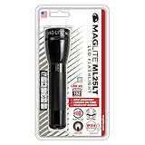 MagLite Mag-Lite Unisex-Adult ML25LTTM LED schwarz Stablampe 2 C-Cell 177 Lumen, 10 x 15 x 20