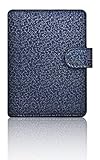 ACdream Reisepasshülle, Lederetui, RFID-blockierender Dokumenten-Organizer, mit Fächern für Kreditkarten, Bordkarte, für Damen und Herren – rosa glitzernd, Z - Black Glitter, C
