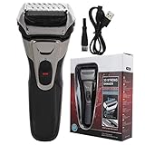 USB Aufladen Männer Wasserdichter Elektrorasierer Tragbarer Bart Männer Rasierer ElektrorasiererTrimmer R