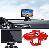 Auto Dritte Dach Bremsleuchte Kamera Bremslicht Rückfahrkamera Nachtsicht Kamera+7' TFT-LCD-Monitor Ersatz für Opel Vivaro surf Concept/Life/Opel Movano X70 Kasten/Opel Vauxhall/Comb