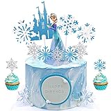 Frozen Geburtstags Mini Figuren Set Tomicy Frozen Party Cupcake Schneeflocke Figuren Geburtstags Party liefert Cupcake Mario Figuren Party Kuchen Dekoration Lieferungen Cake Topp