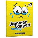 JAMMERLAPPEN - Das dramatisch lustige Kartenspiel bis Einer weint | Wichtelgeschenk | Familienspiel | Geburtstagsgeschenk | Reisesp