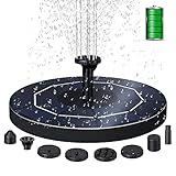 ARTISTORE 3.5W Super-Hochleistungs-Springbrunnen, 2021 Upgrade Solar Teichpumpe mit 6 Effekte, Solar schwimmender Fontäne Pumpe für Gartenteich & Fisch-Behälter Springbrunnen Vogel-B