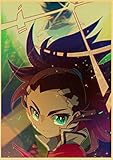 hengyuanxiang Vintage Cartoon Anime Film Beyblade Poster Room Decor Art Silk Dekoration Custom Home Für Wohnzimmer Drucke T1061 50X70C