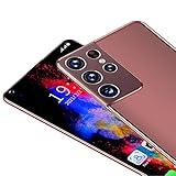 Gmjay S21 Ultra Smartphone Globale Version Android 10.0 4G 5G Handy 6800mAh 6GB 128GB 7,3 Zoll 10-Kern-Handy mit 128GB TF-Karte,Copp