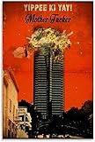 Leinwanddrucke Stirb langsam Retro Filmkunst Vintage Reise Poster Wandkunst Leinwand Wohnkultur Moderne Innen Gemälde 30x45cm Ung