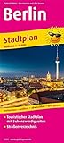 Berlin: Touristischer Stadtplan mit Sehenswürdigkeiten und Straßenverzeichnis. 1:18000 (Stadtplan: SP)