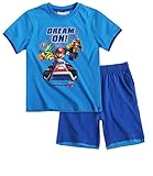 Nintendo Super Mario Bros Set T-Shirt & Bermuda Shorts blau (9-10 Jahre, Numeric_140)