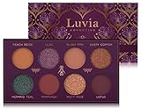 Luvia Lidschatten Palette Matt & Glitzer: Vegan Mystic Lagoon Eyeshadow, Nachhaltige Kosmetik Frei Von Mikroplastik & D