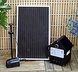 Wehmann Poweraccu Solar-Springbrunnenpumpe mit Beleuchtung und Memory-Funktion !!!