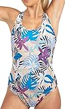 HOKAI- Tahiti nachhaltige Bademode für Damen, Boho Style Schwimmanzug für Triathlon, Wakeboard, Surf, Pole Dance, Exzellente Chlor Resistenz, Bauchweg und Shape Silhouette Badeanzug (M)