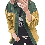 ZYHMD Damen Blusen T-Shirt Sweatshirts Langarmshirts Tie Dye V-Ausschnitt Mit Revers Langarm Frauen Bluse Tops Oberteile Lose LäSsige FrüHling Basic Top Druck Pullover F
