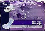 6 x TENA LADY Maxi Night Damenbinden, 12 Stück