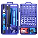 Präzisions-Schraubendreher-Set magnetisch – Professionelles 122-in-1-Schraubenzieher-Werkzeug-Sets, PC-Reparatur-Werkzeug-Set für Handy/Tablet/Computer/Uhr/Kamera/Brillen/andere elektronische G