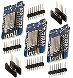 AZDelivery 3 x D1 Mini NodeMcu mit ESP8266-12F WLAN Module CH340G Lua kompatibel mit Arduino inklusive E-Book!