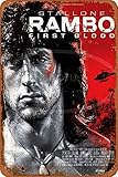 Wild boy Rambo Jahrgang Retro Werbung Metall Zinn Zeichen Mauer Plaketten von Original Cafe Bar Pub