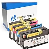 Bubprint Kompatibel Druckerpatronen als Ersatz für HP 950XL 951XL für Officejet Pro 251DW 276DW 8100 ePrinter 8600 Plus 8610 8615 8616 8620 8625 e-All-in-One 4er-Pack
