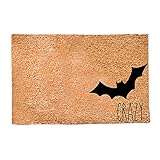 SL&LFJ Fußmatte mit Halloween-Motiv, waschbar, langlebig, rutschfest, für Zuhause, Wohnzimmer, Küche, Badezimmer, Innen- und Außenb