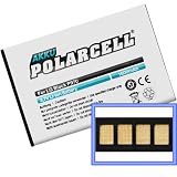 PolarCell Li-Ion Akku Akku für LG BL-44JN, E400 / E510 / E610 / E730 / P690 / P970 (1600mAh/5,9Wh)