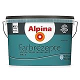 ALPINA Farbe Farbrezepte 2,5 L. Petrol de Lux