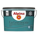 ALPINA Farbe Farbrezepte 2,5 L. Petrol de Lux