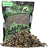 Angel-Berger Magic Baits Ready Carp Seeds 1 Kg Particle Karpfen Köder (Natural Hemp)