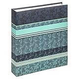 walther design ME-359-L Memo-Einsteckalbum Pheline, blau, 200 Fotos 13x18