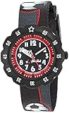 Flik Flak Jungen Analog Quarz Uhr mit Stoff Armband FPSP010