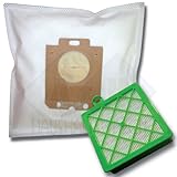 20 Staubsaugerbeutel + Hepa Filter (H12) geeignet für AEG PowerForce ÖKO APF6140 APF 6140